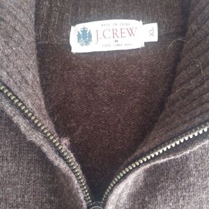 Men's brown sweater